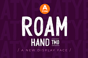ROAM Hand Two Rough & Solid  A-TYPE, a Handwritten Font by Tyrrell Creative (Thumbnail 1 of 7)
