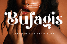 Bufagis - Stylish Sans Font