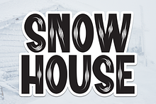 Snow House | Script Font
