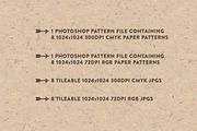 8 Handmade Paper Patterns, a Texture Graphic by Every Tuesday (Thumbnail 2 of 4)