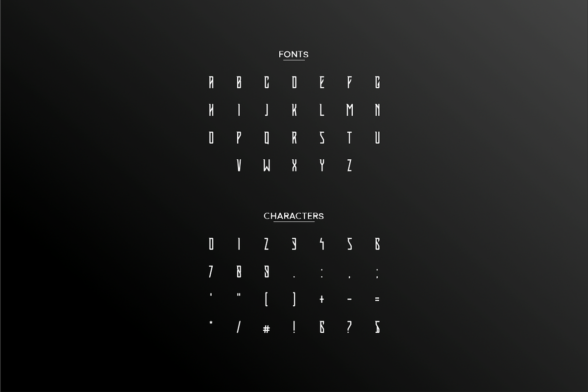 Bencanah, a Font by garismantra (Photo 3 of 4)
