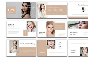 Elya Beauty PowerPoint