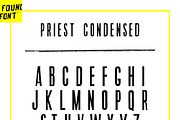 PRIEST CONDENSED, a Font by FOUNDFONT™ (Thumbnail 2 of 3)