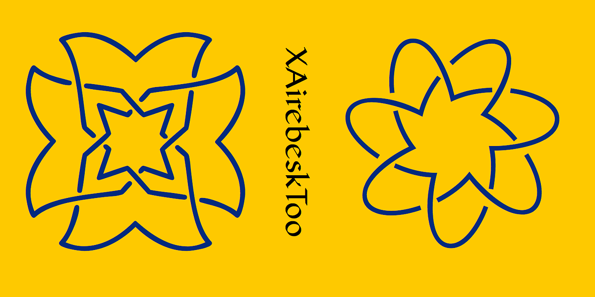 XAirebesk, a Symbol Font by Ingrimayne Type (Photo 2 of 6)