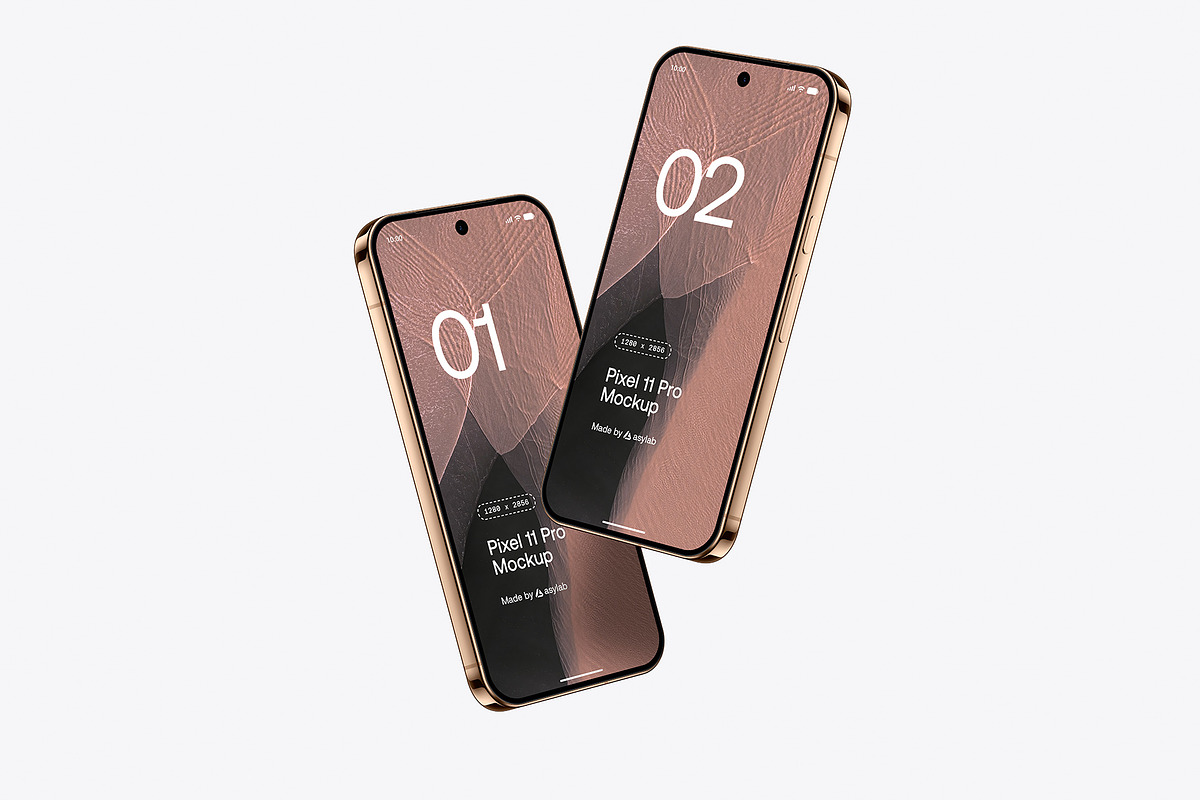 Google Pixel 11 Pro Mockups, an Android Mockup by Asylab (Photo 57 of 62)