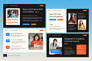 Online Study Platform Pitch Deck, a Presentation Template by Claymoon Lab (Thumbnail 6 of 7)