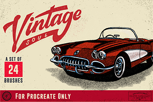 Vintage Soul brushes for Procreate