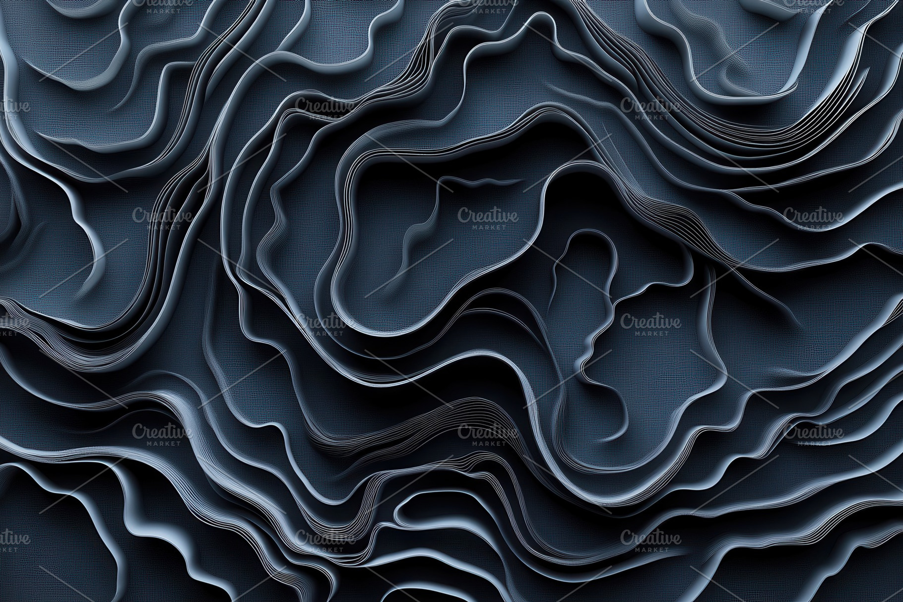 A sleek 3D black backgroundn, a Photo by Pavel_design