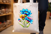Whimsical Spring Wildflower Clipart, an Illustration by Designworld (Thumbnail 4 of 8)