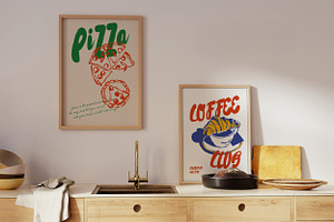 Food Print Poster Collection