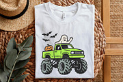 Monster Truck Halloween PNG, Ghost, an Illustration by SharpMarketplace (Thumbnail 5 of 9)