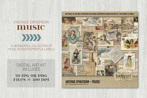 Vintage Ephemera - Music
