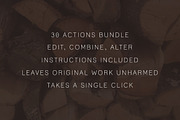 30 Actions Bundle, an Action Add-On by Mayde (Thumbnail 5 of 5)