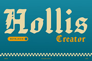 CS Hyena Drawn, a Blackletter Font by Craft Supply Co. (Thumbnail 2 of 8)
