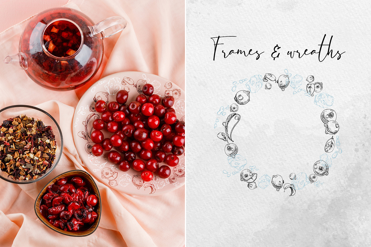 Cranberry drops, a Food Illustration by MsFlaffy (Photo 4 of 10)