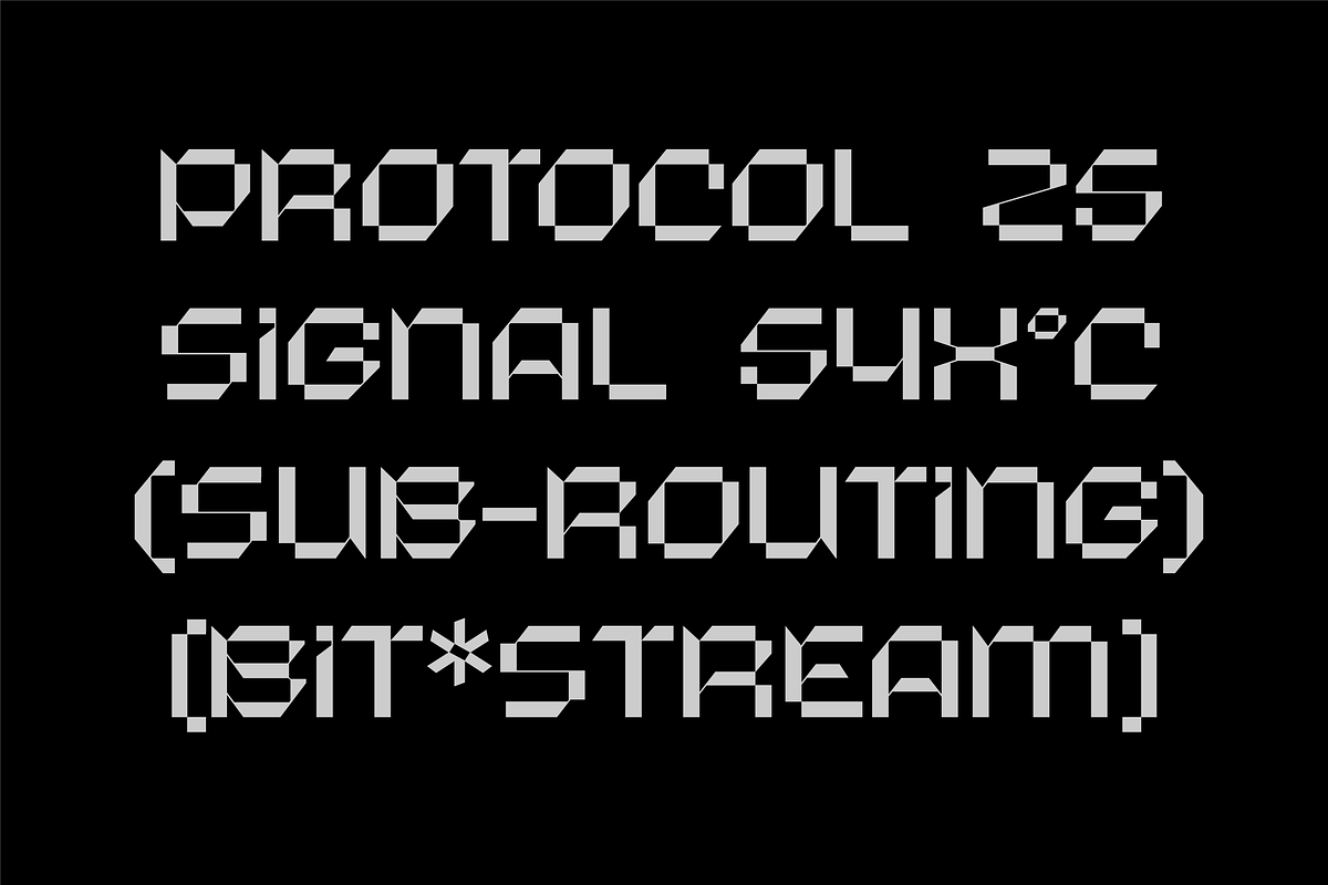 Microbots - Futuristic Font, a Sans Serif Font by limitype (Photo 5 of 10)