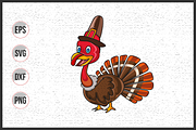 Thanksgiving turkey illustration art, a Food Illustration by Uniquesvg99 (Thumbnail 4 of 5)