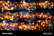 Bokeh lights. 46 images, an Abstract Photo by Handmadefont (Thumbnail 10 of 11)