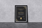 Certificate Mockup, an Advertising Mockup by Pikachudesign (Thumbnail 5 of 5)