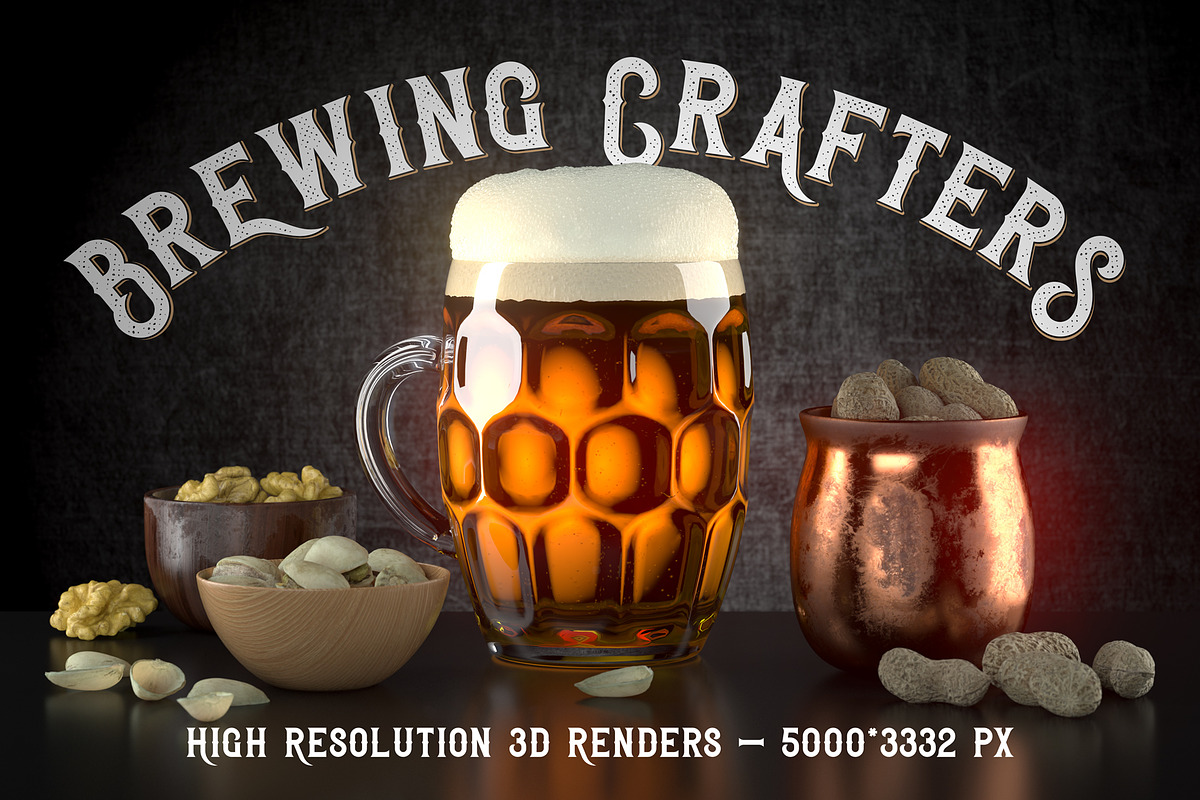 Brewing Crafters, a Symbol Font by VozzyStock (Photo 5 of 9)