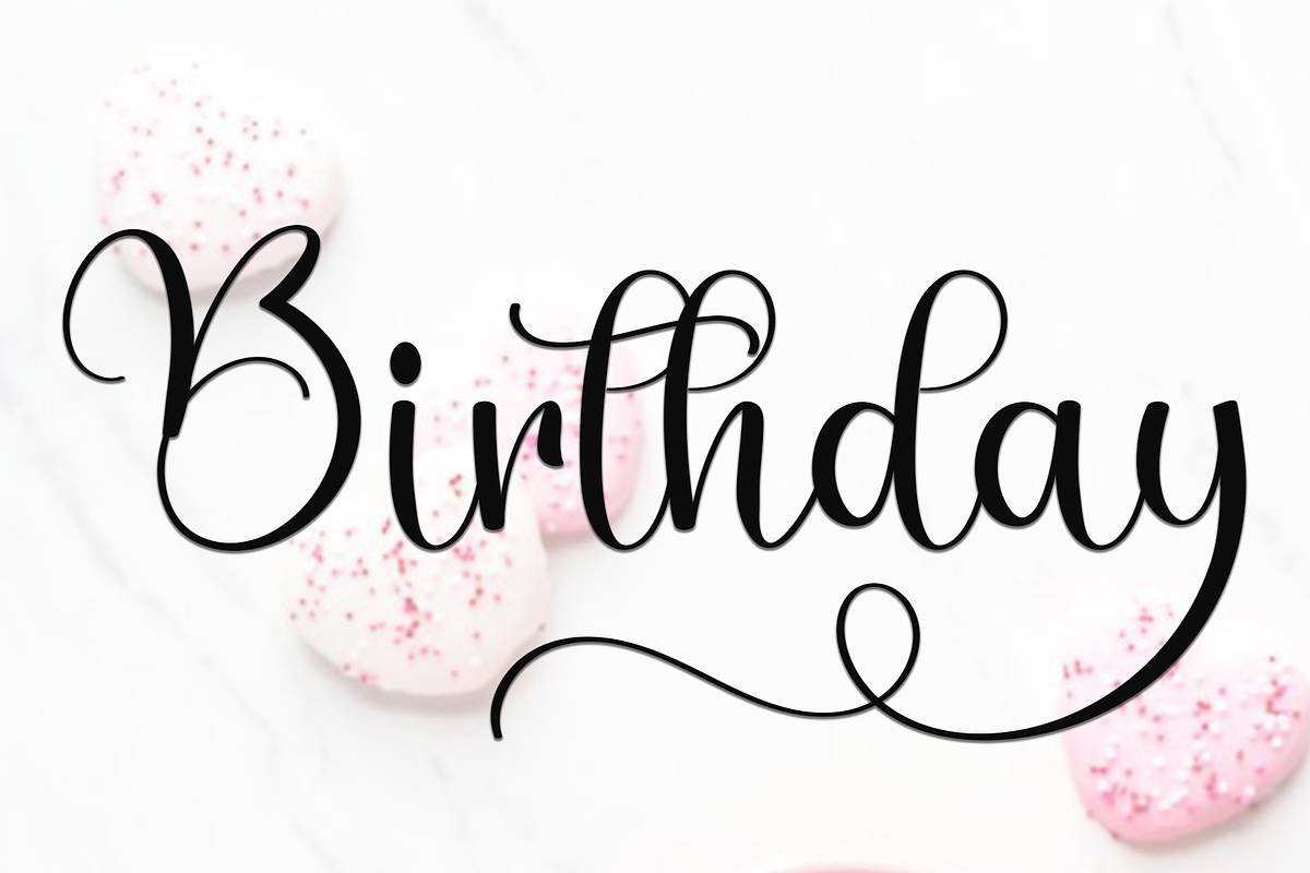 Geovany Blooming, a Handwritten Font by FreshTypeINK (Photo 6 of 7)