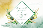 Emerald green & mustard yellow, an Illustration by LABFcreations (Thumbnail 3 of 10)