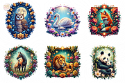 Mother's Day Baby Animals PNG., an Animal Illustration by KennedyStudio (Thumbnail 4 of 5)