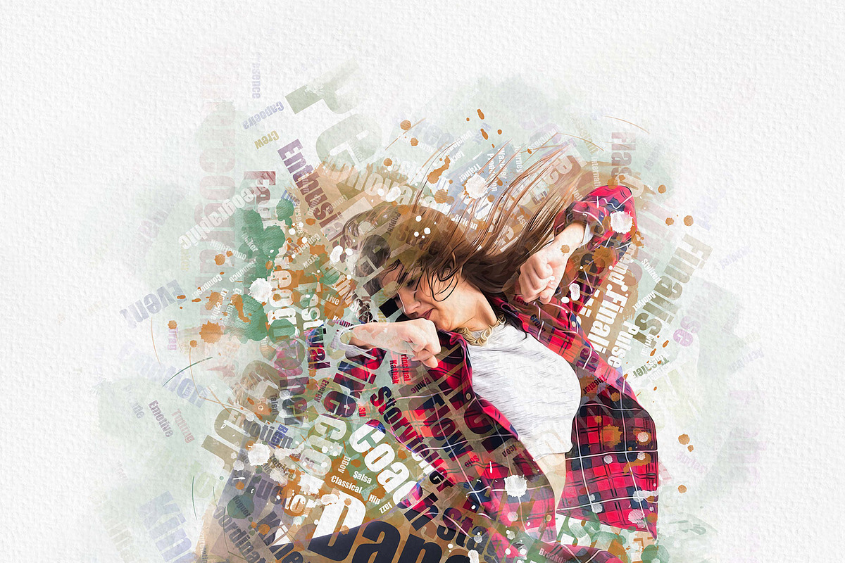 Typography Portrait Artistic Effect, an Action Add-On by MRI STUDIO (Photo 21 of 28)