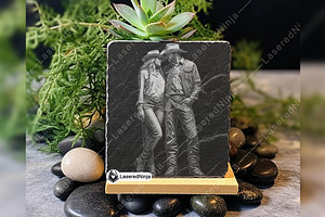 Cowboy Couple Western Rancher Pair