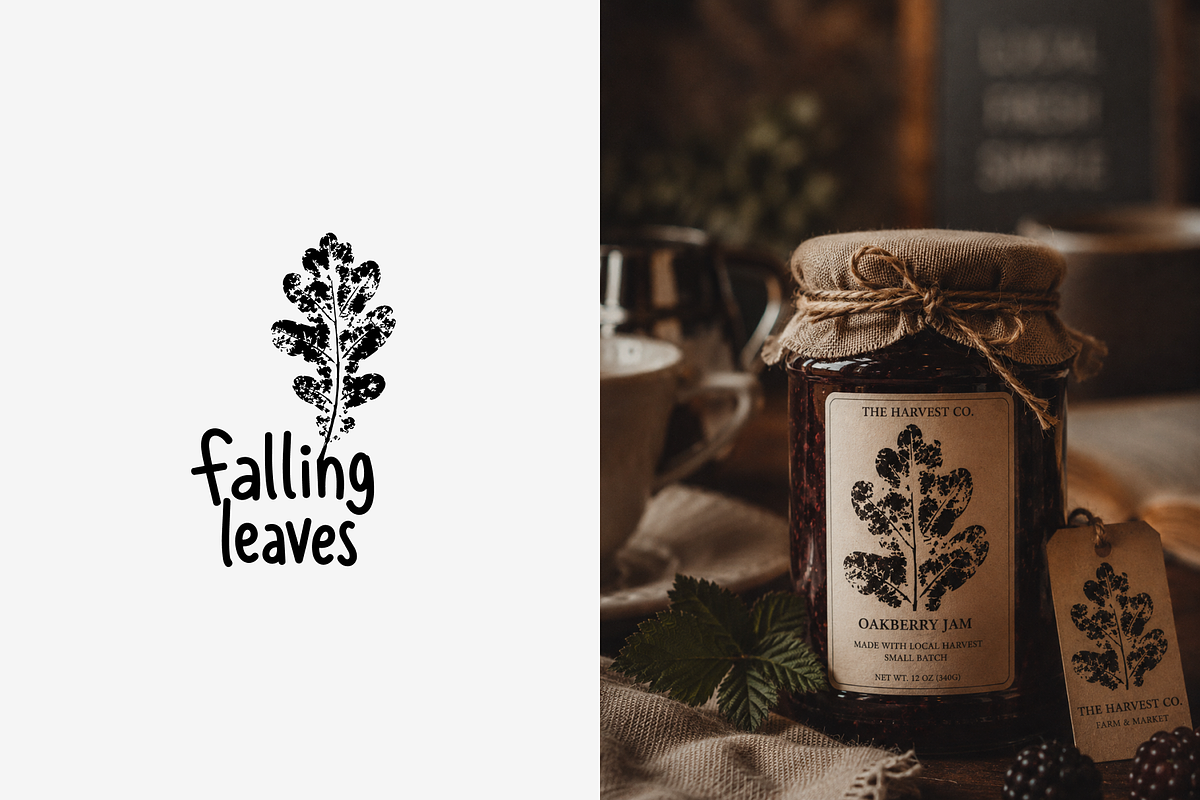Autumn Forest Imprints | Vector Pack, an Object Illustration by Nutalin Art (Photo 3 of 13)