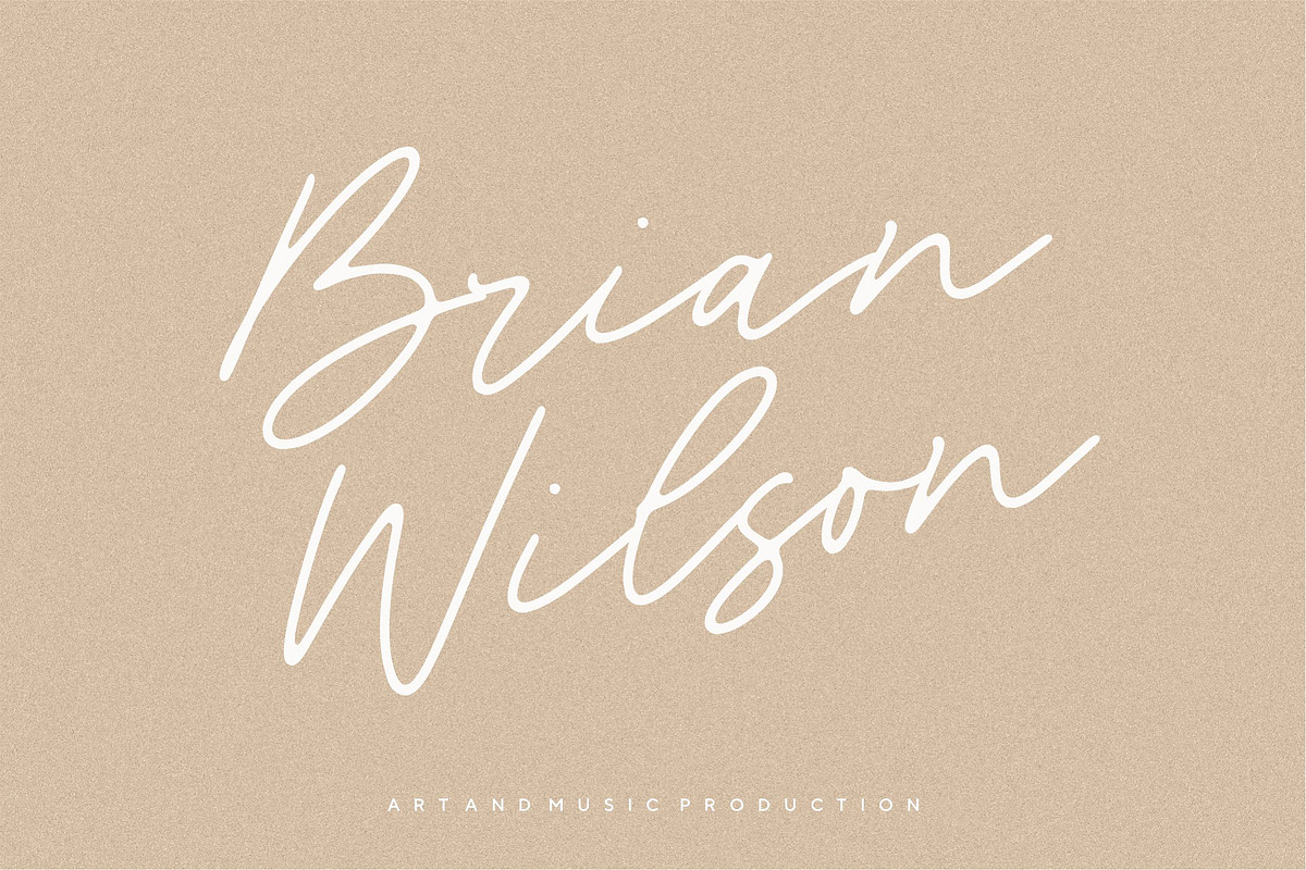 Blackswan - Monoline Signature Font, a Script Font by Letterative Studio (Photo 3 of 7)
