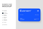 Rounded Corner Business Card Mockup, an Advertising Mockup by graphypix (Thumbnail 2 of 4)