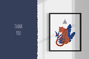 Tropical Leopard Abstract Boho Set, an Object Graphic by MaNechaeva (Thumbnail 10 of 10)