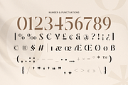 Vibing - Modern Serif Stencil Font, a Serif Font by Sensatype (Thumbnail 11 of 12)