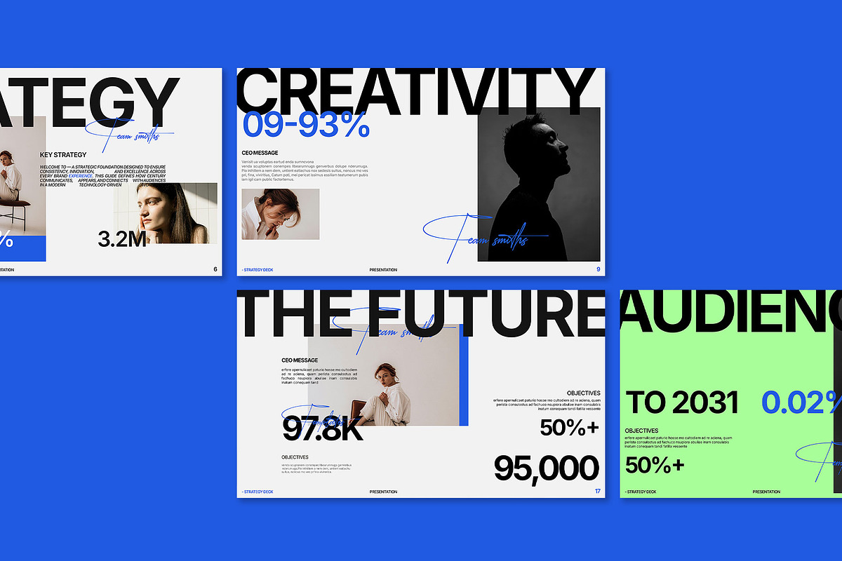 Strategy Presentation Deck Template, a Presentation Template by Templeste (Photo 5 of 6)