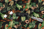 Dark Summer| Foliage Pattern, a Pattern Graphic by Luiz da Rolt Grathwohl (Thumbnail 2 of 7)