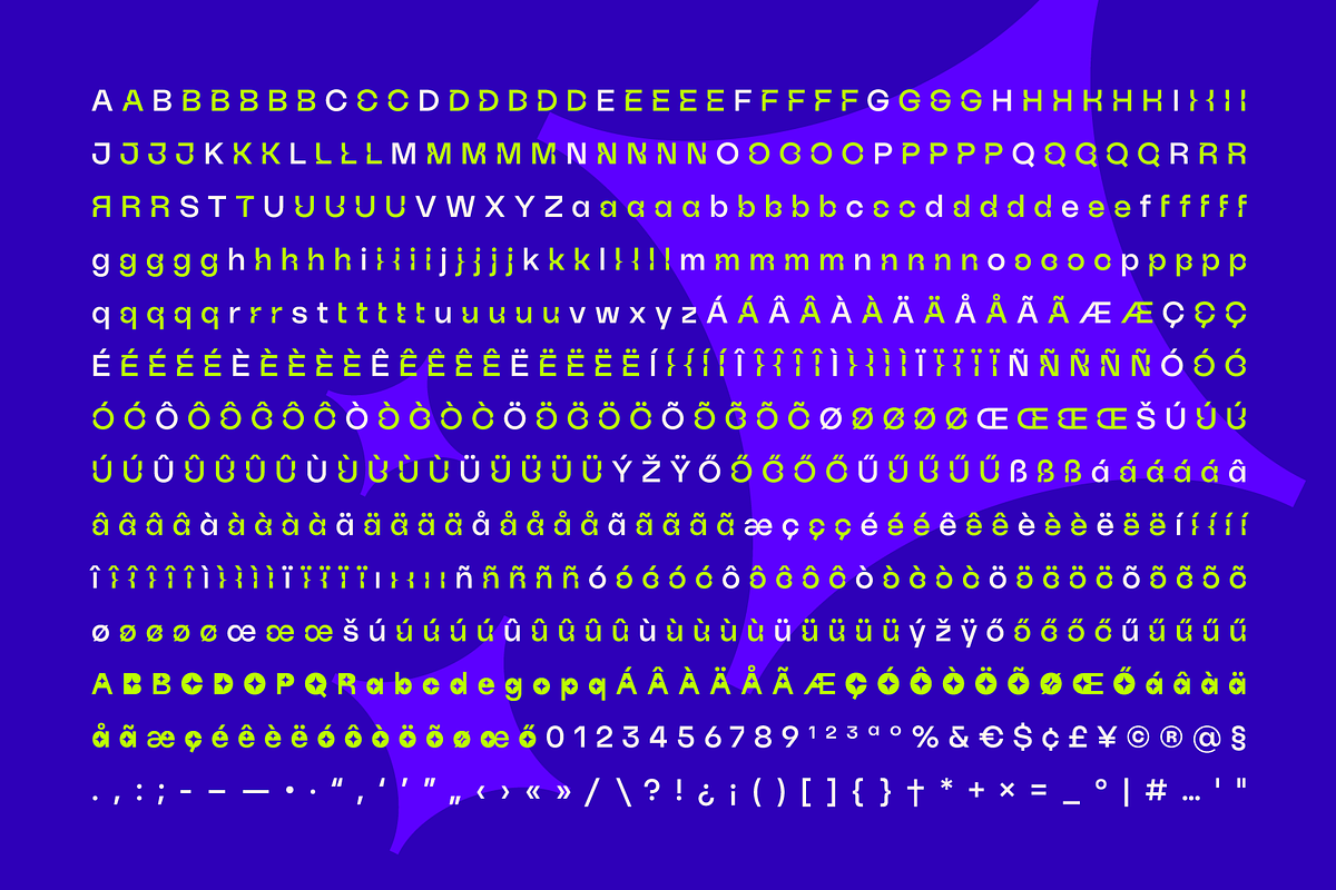 Ratch Twinkle Font Family, a Sans Serif Font by Arbuz (Photo 11 of 11)