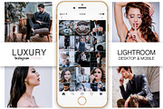 Luxury Instagram Blogger Preset, an Action Add-On by Design Aesthetic (Thumbnail 1 of 8)