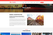 Logisco – Logistics & Business, a WordPress Template by Cherry Wordpress Theme (Thumbnail 5 of 7)