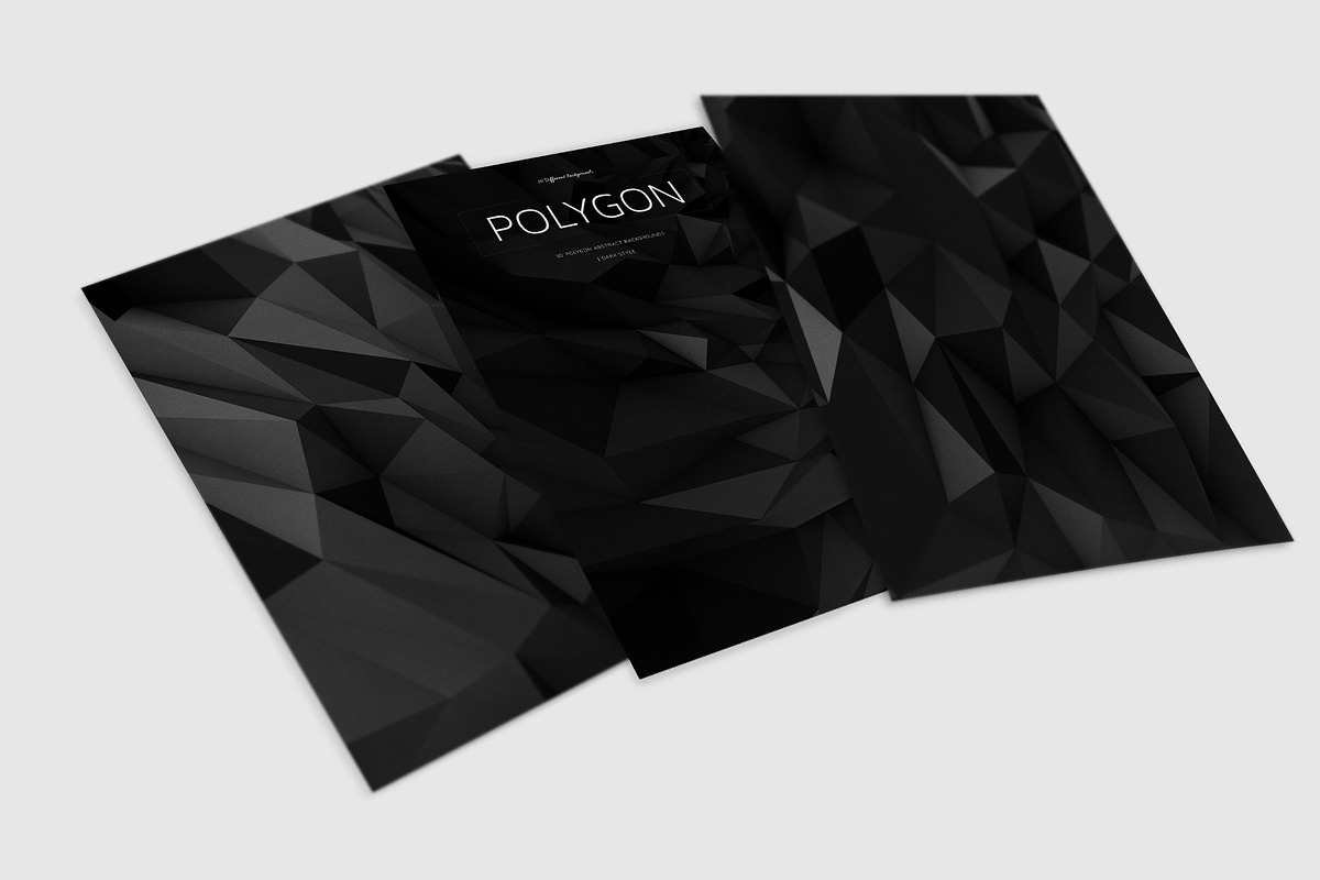 Polygon Dark Backgrounds | v10 preview 5