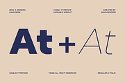 Gaglio Family Font, a Sans Serif Font by Marvadesign (Thumbnail 8 of 9)