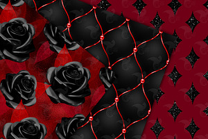 Luxury Vampire Digital Paper