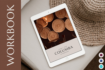 Columba Workbook Creator, a Magazine Template by SlideStation
