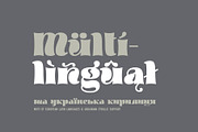 Silent River, a Serif Font by Gleb Guralnyk (Thumbnail 3 of 5)