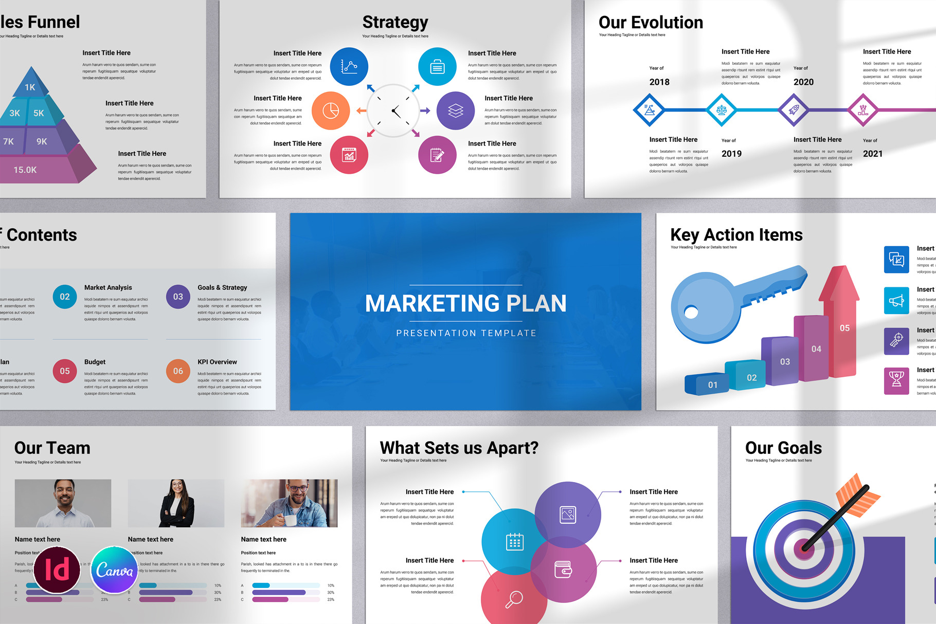 Marketing Plan Presentation Template, a Presentation Template by ...