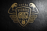Set of vintage gym logos, a Branding & Logo Template by AkimD (Thumbnail 3 of 9)