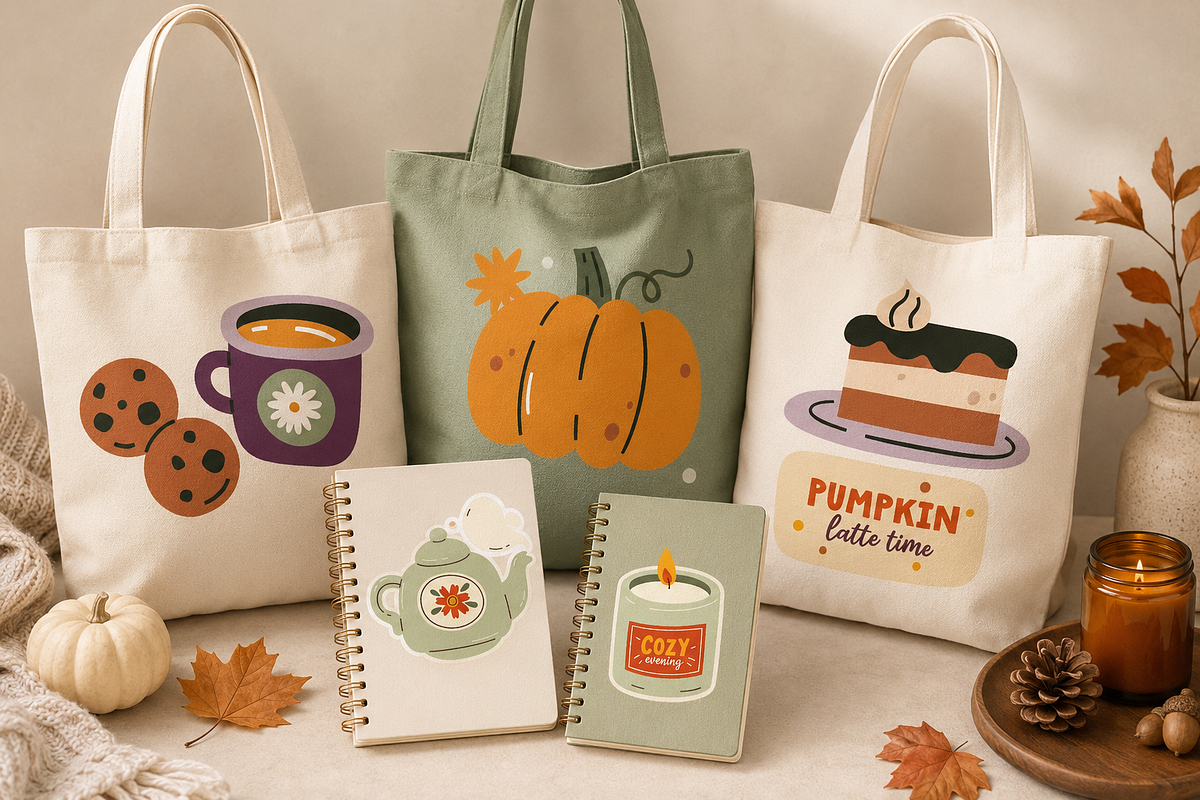 Cozy Autumn Hand Drawn Illustrations, a Seasonal Illustration by Anna Studio (Photo 8 of 8)