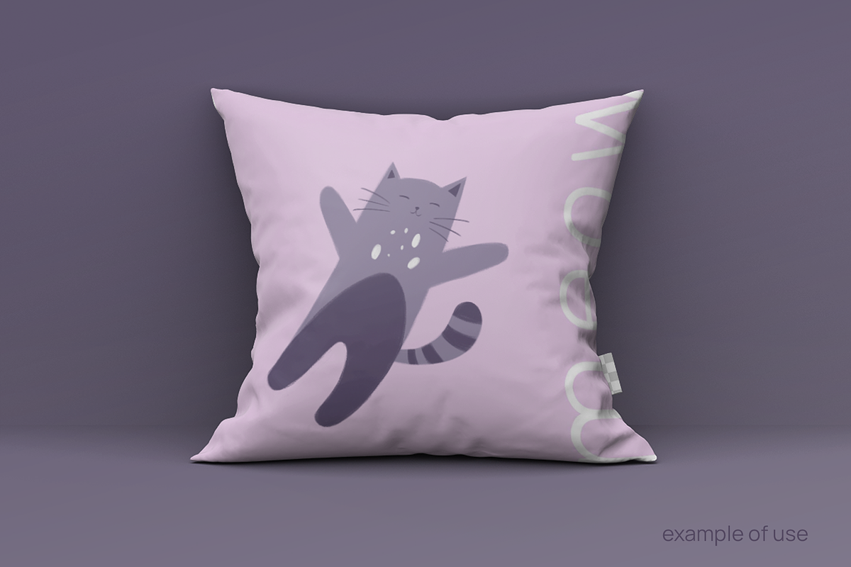 Cat Graphics Pack, an Animal Illustration by agarimoestudio (Photo 13 of 16)