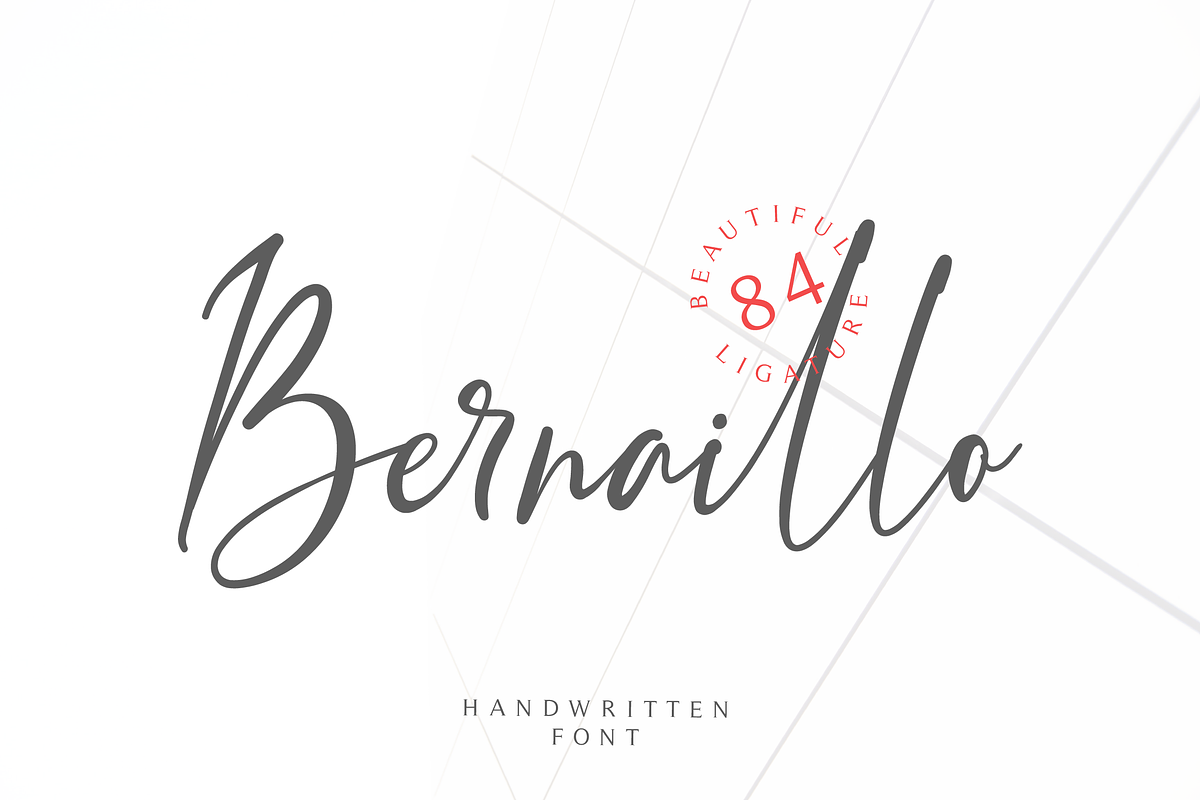 Bernaillo, a Script Font by Pen Culture (Photo 1 of 10)