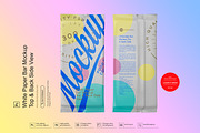 White Paper Bar Mockup, a Packaging Mockup by Reformer Mockup (Thumbnail 5 of 6)